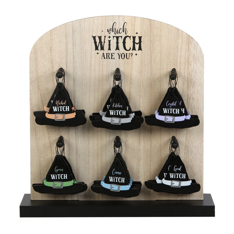 Witch Hat Mini Halloween Signs