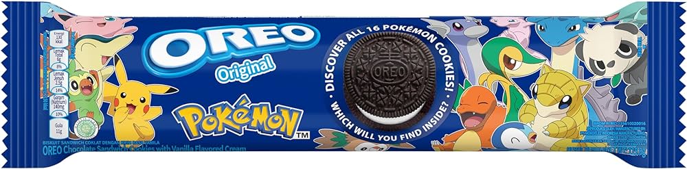 Pokémon Oreo Cookies Vanilla Cream