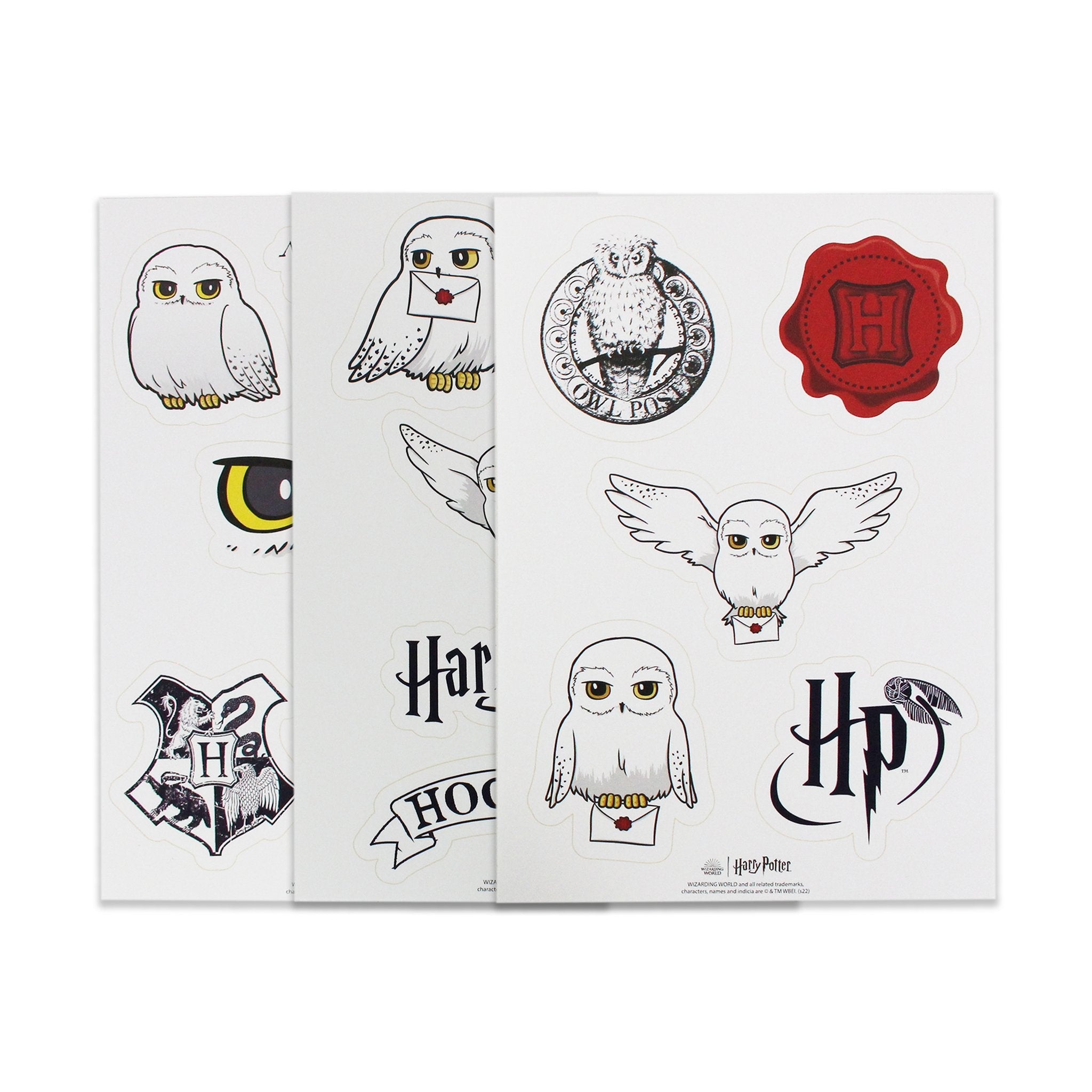 Harry Potter stickervel Hedwig