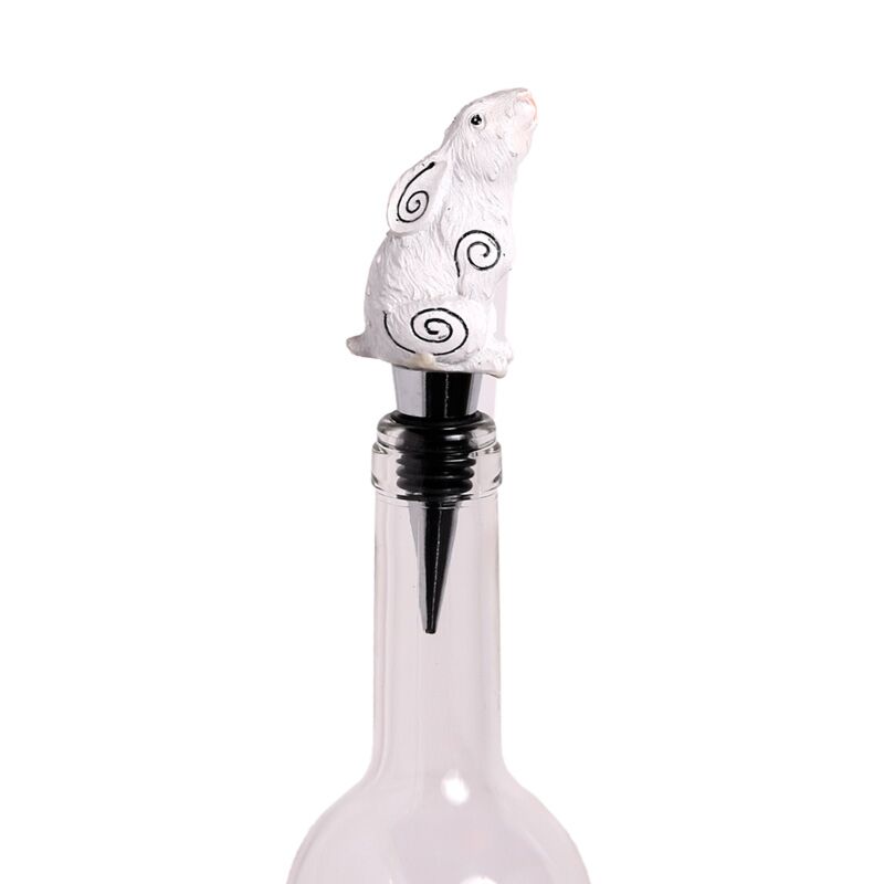 Moon Gazing Hare Bottle Stopper - Olleke Wizarding Shop Amsterdam