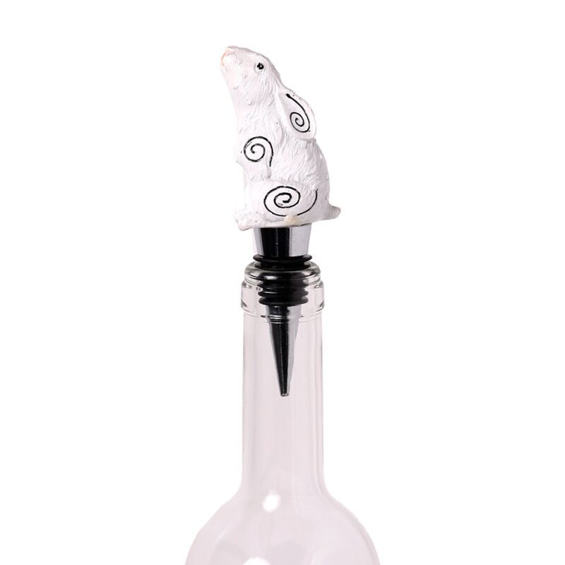 Moon Gazing Hare Bottle Stopper - Olleke Wizarding Shop Amsterdam