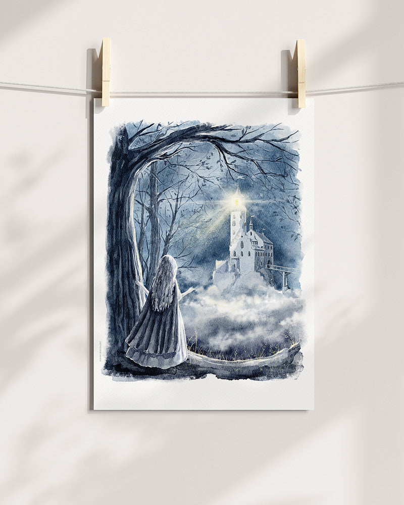 The Princess and the Goblin Art Print
