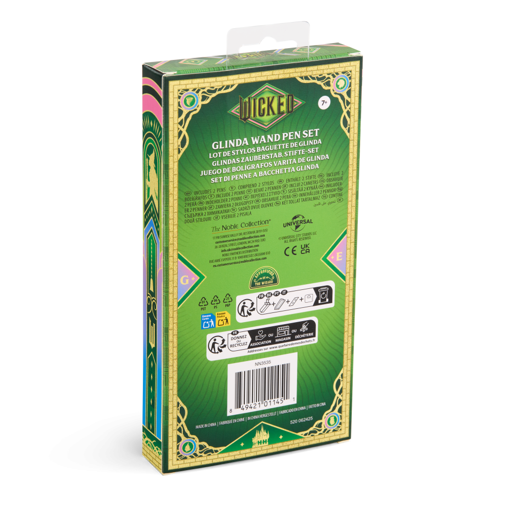 Glinda Wand Pen Set - Olleke Wizarding Shop Amsterdam