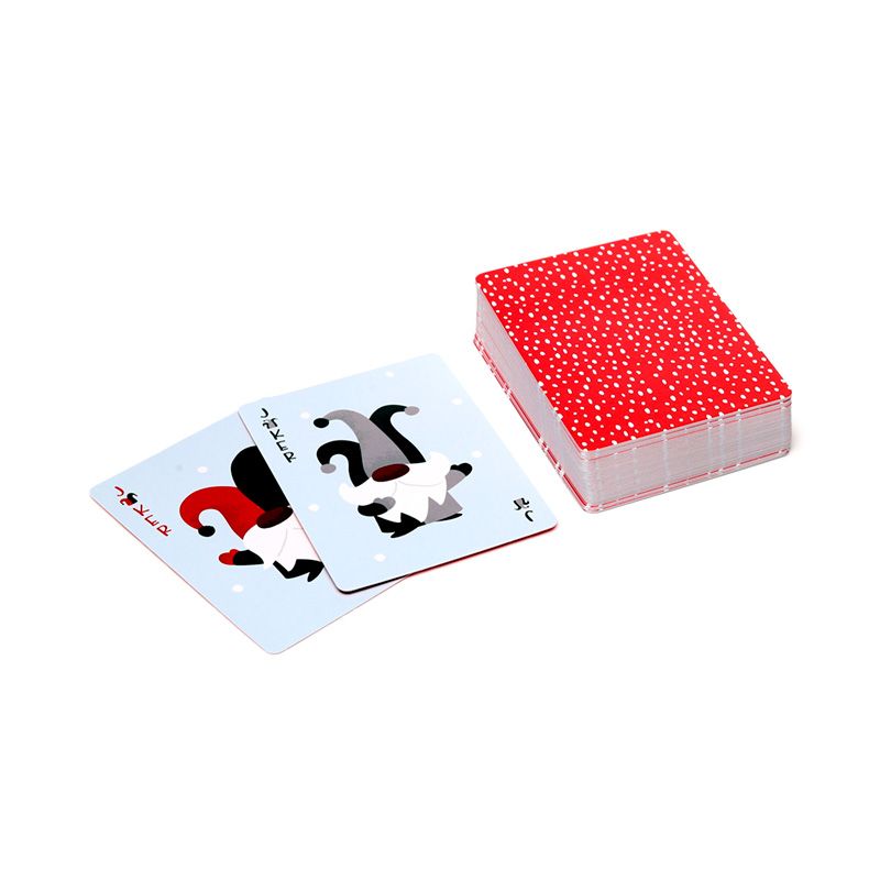 Christmas Gnome playing cards