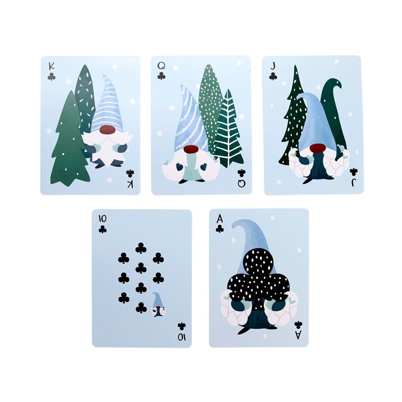 Christmas Gnome playing cards