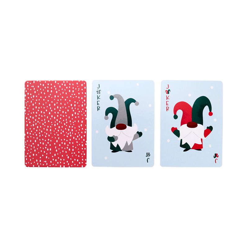 Christmas Gnome playing cards