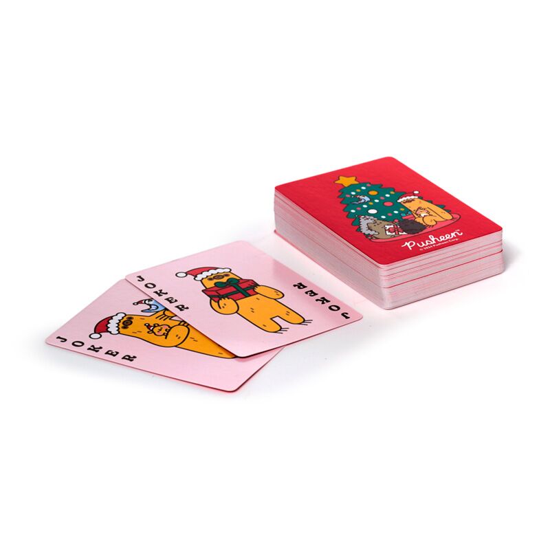 Pusheen playing cards