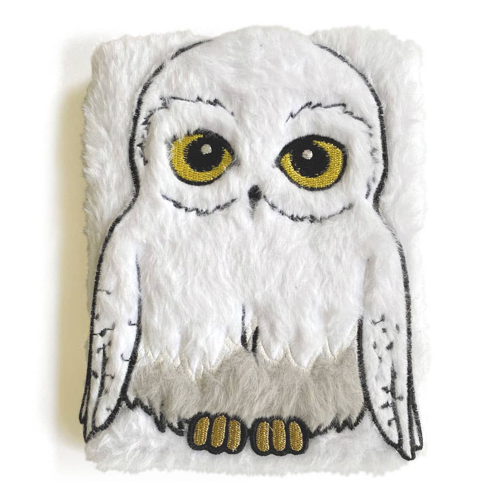 Cahier en peluche Hedwige de Harry Potter