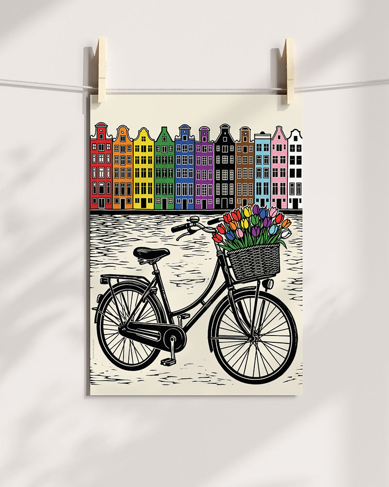 Amsterdam Worldpride Art Print