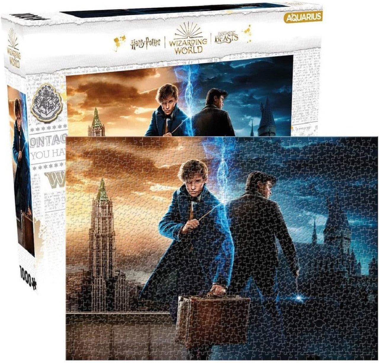 Harry Potter en Newt Scamander 1000 stukjes legpuzzel