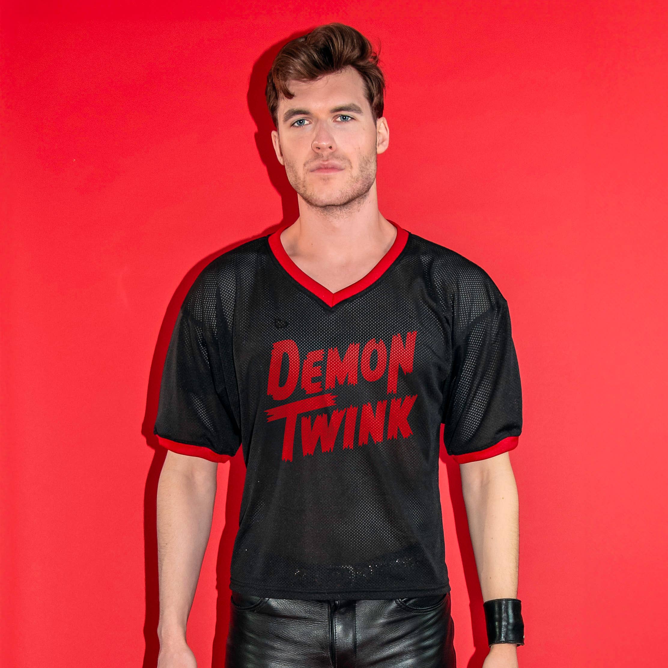 "DEMON TWINK" Mesh Voetbalshirt: S