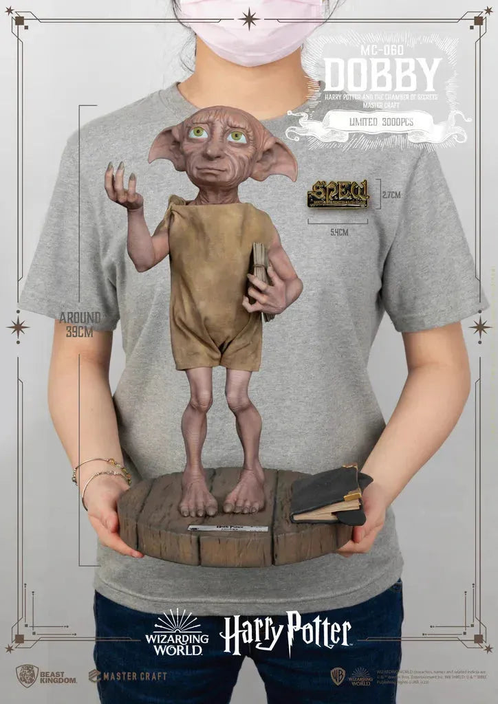 Statue Dobby de Harry Potter La Chambre des Secrets