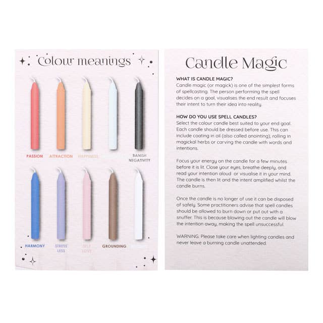 Lot de 12 bougies magiques de couleurs mélangées