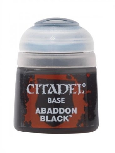 Citadel Base: Abaddon Zwart - 12ml