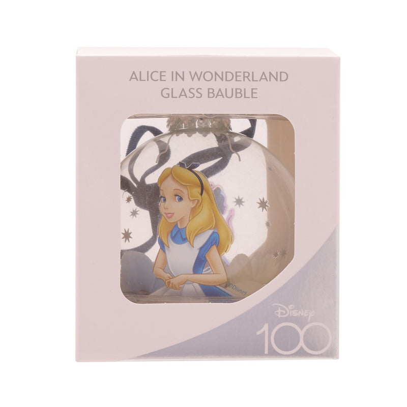 Disney 100 Glass Bauble - Alice