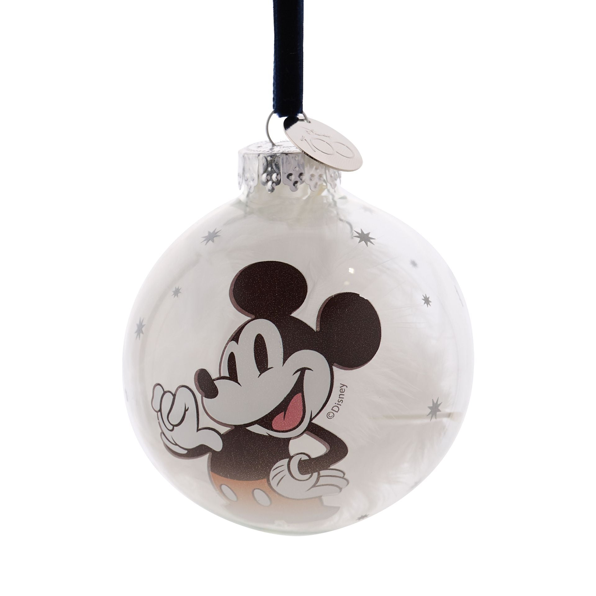 Disney 100 Glazen Kerstbal - Mickey Mouse