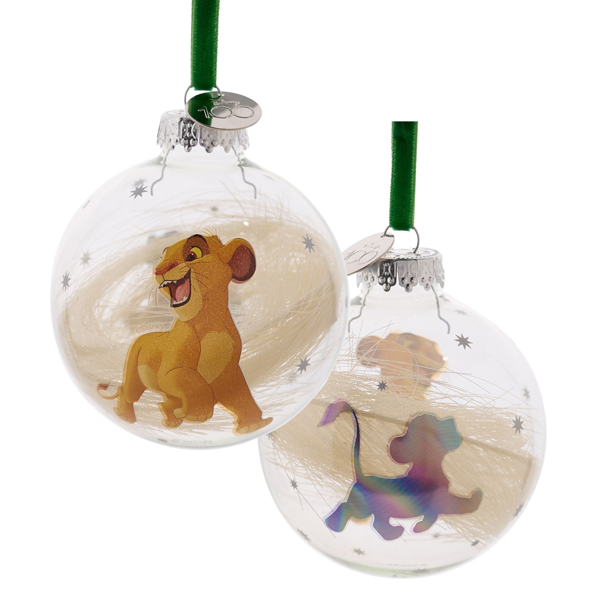 Disney 100 Glass Bauble - Simba