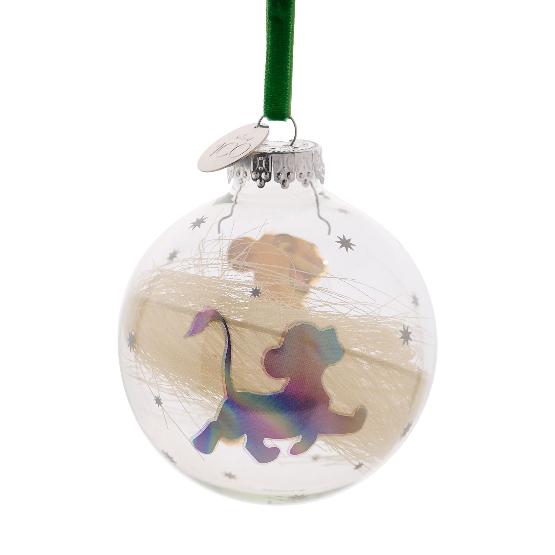 Disney 100 Glass Bauble - Simba