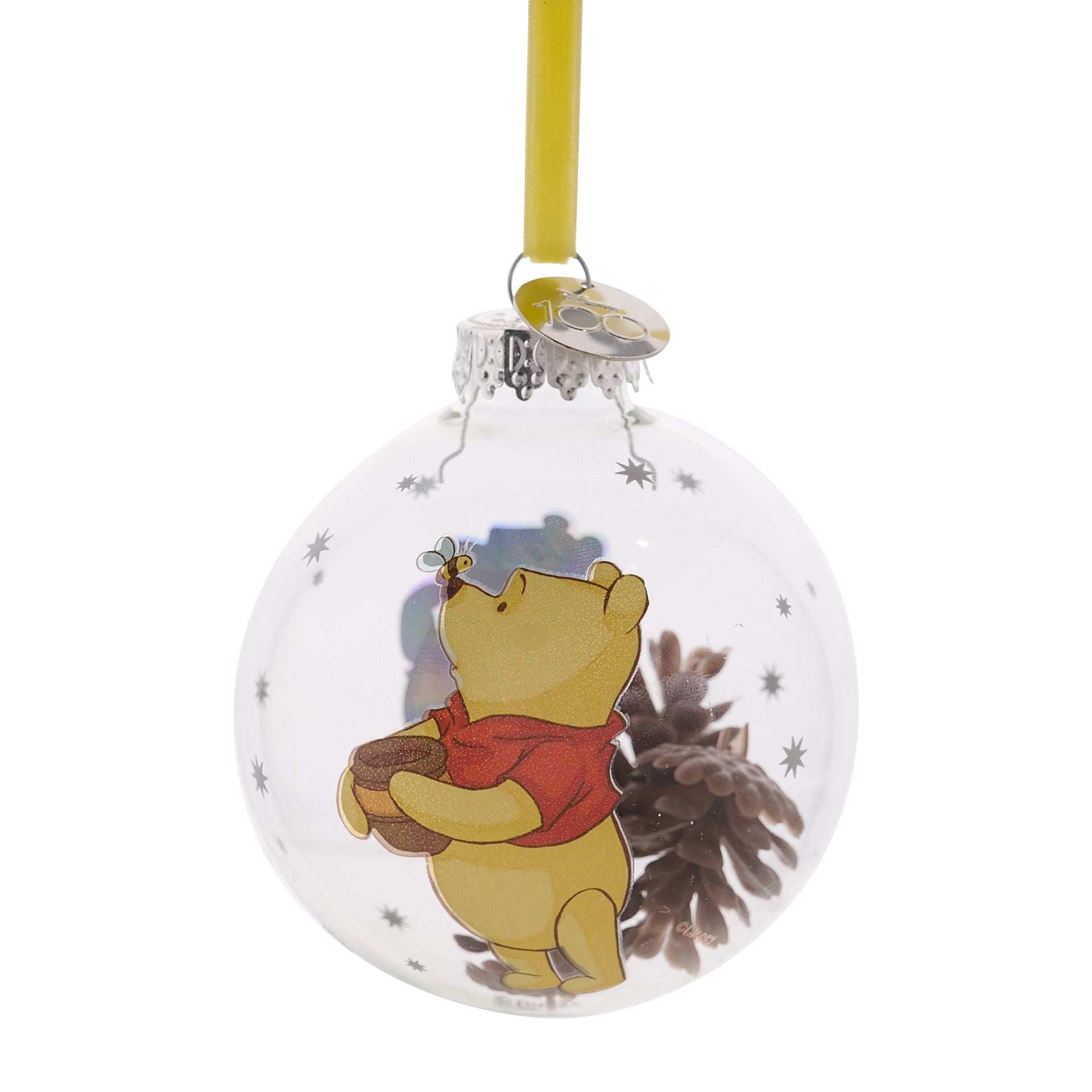 Disney 100 Glazen Kerstbal - Winnie