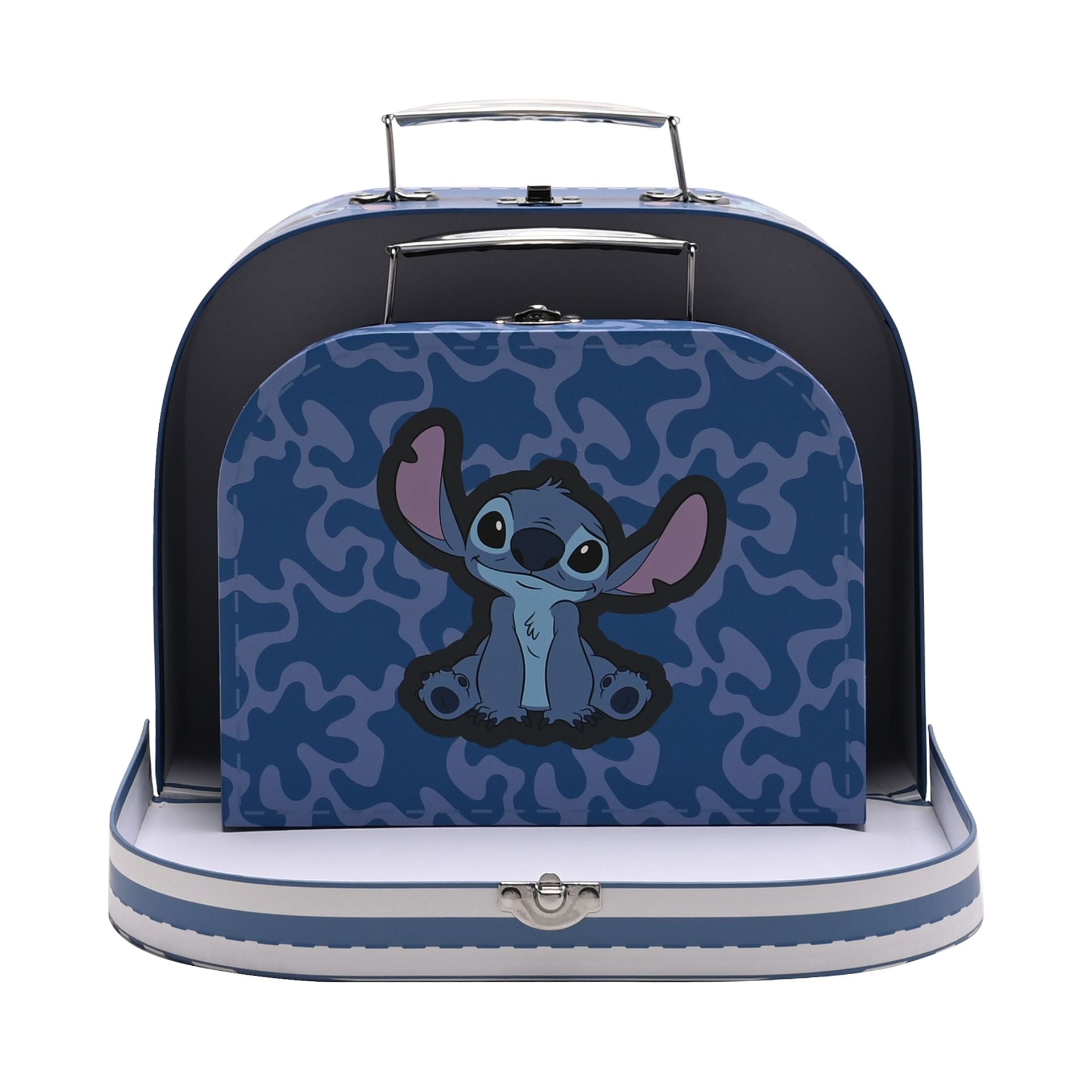 Disney Icon Stitch Set of 2 Suitcase Storage Boxes