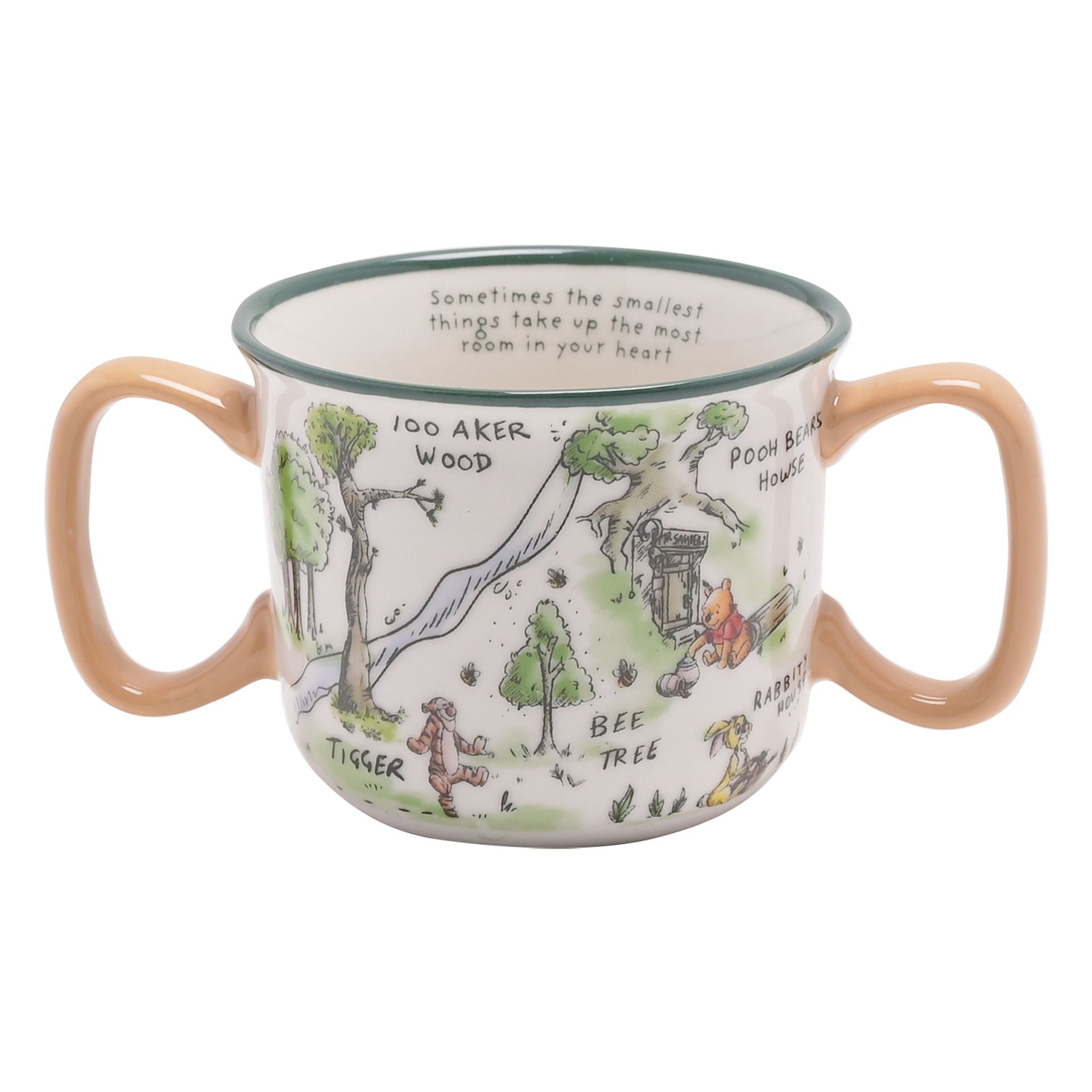 Winnie The Pooh Double Handled Mug