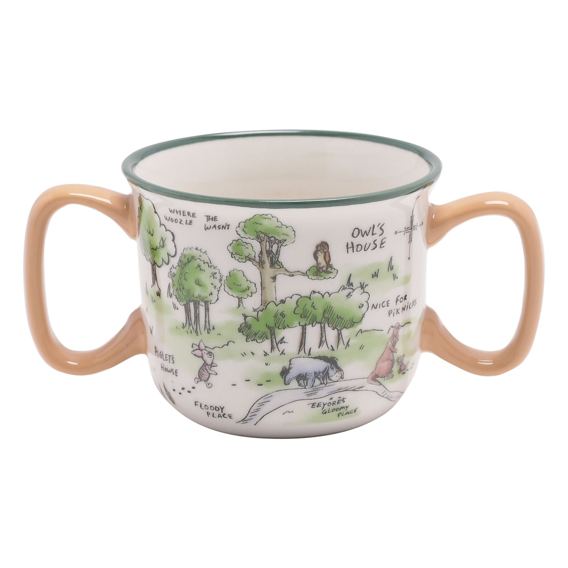 Winnie The Pooh Double Handled Mug