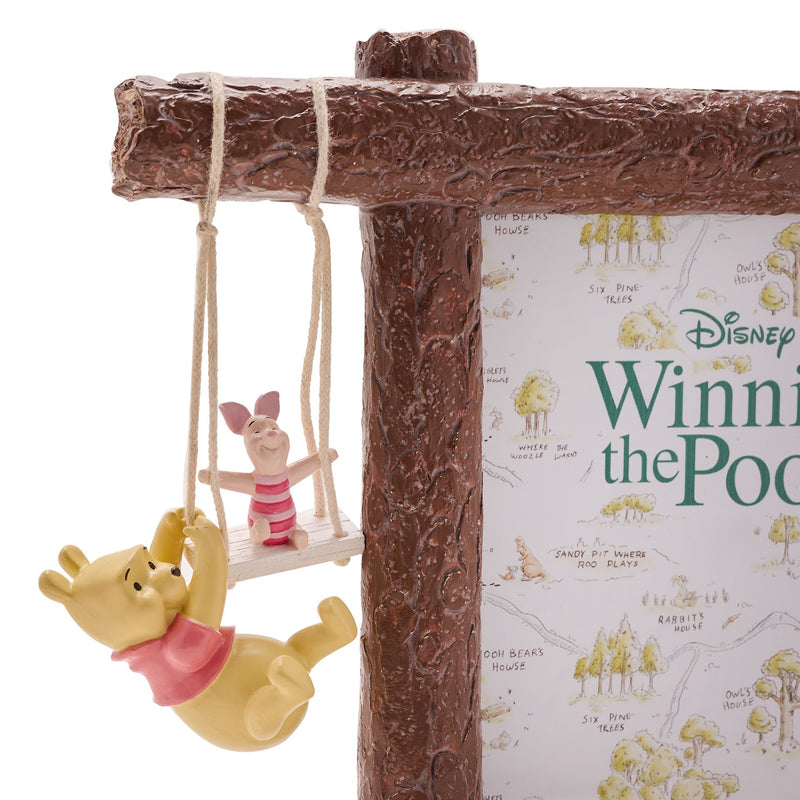 Winnie The Pooh & Piglet Swing Photo Frame