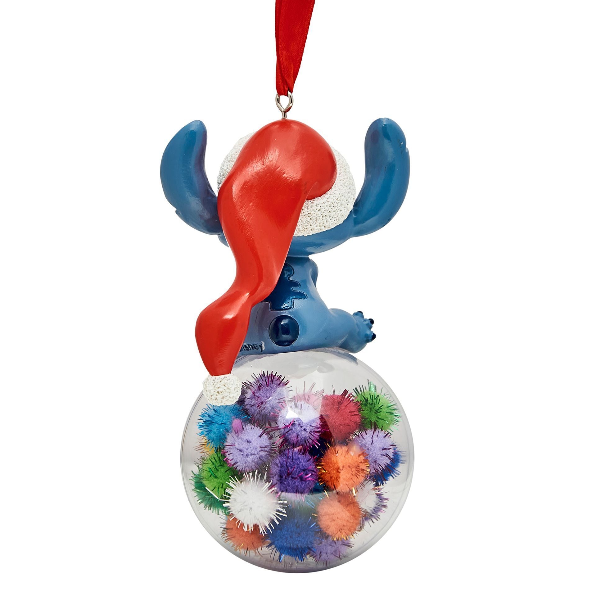 Disney Stitch on A Bauble Resin Hanging Decoration