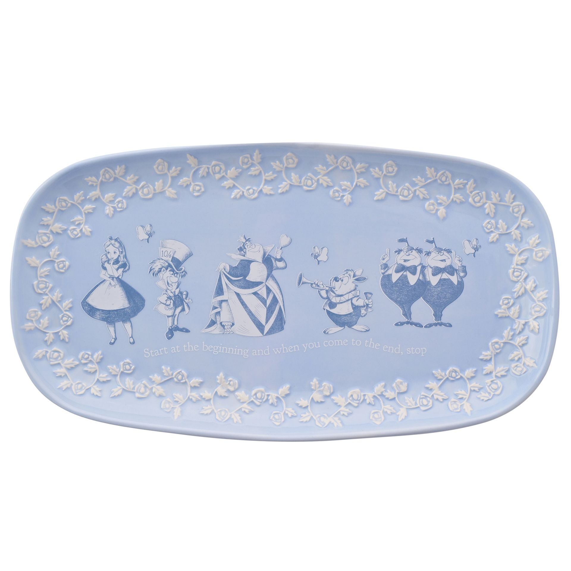 Disney Alice in Wonderland Serving Plate