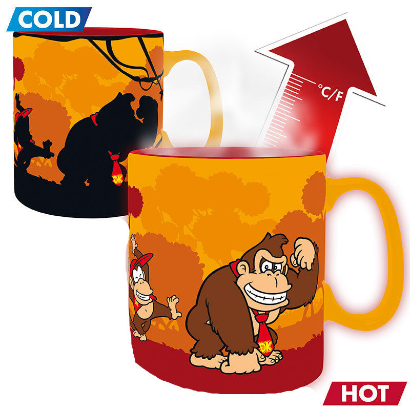 Donkey Kong Mug Heat Changing