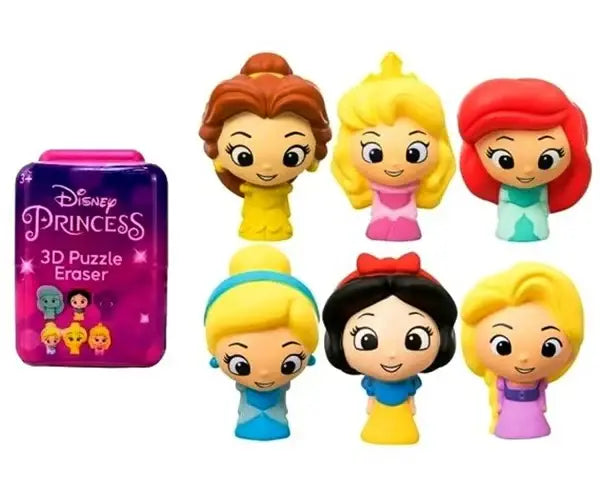 Disney Princess Scented Puzzle Palz 3D Eraser - Olleke Wizarding Shop Amsterdam