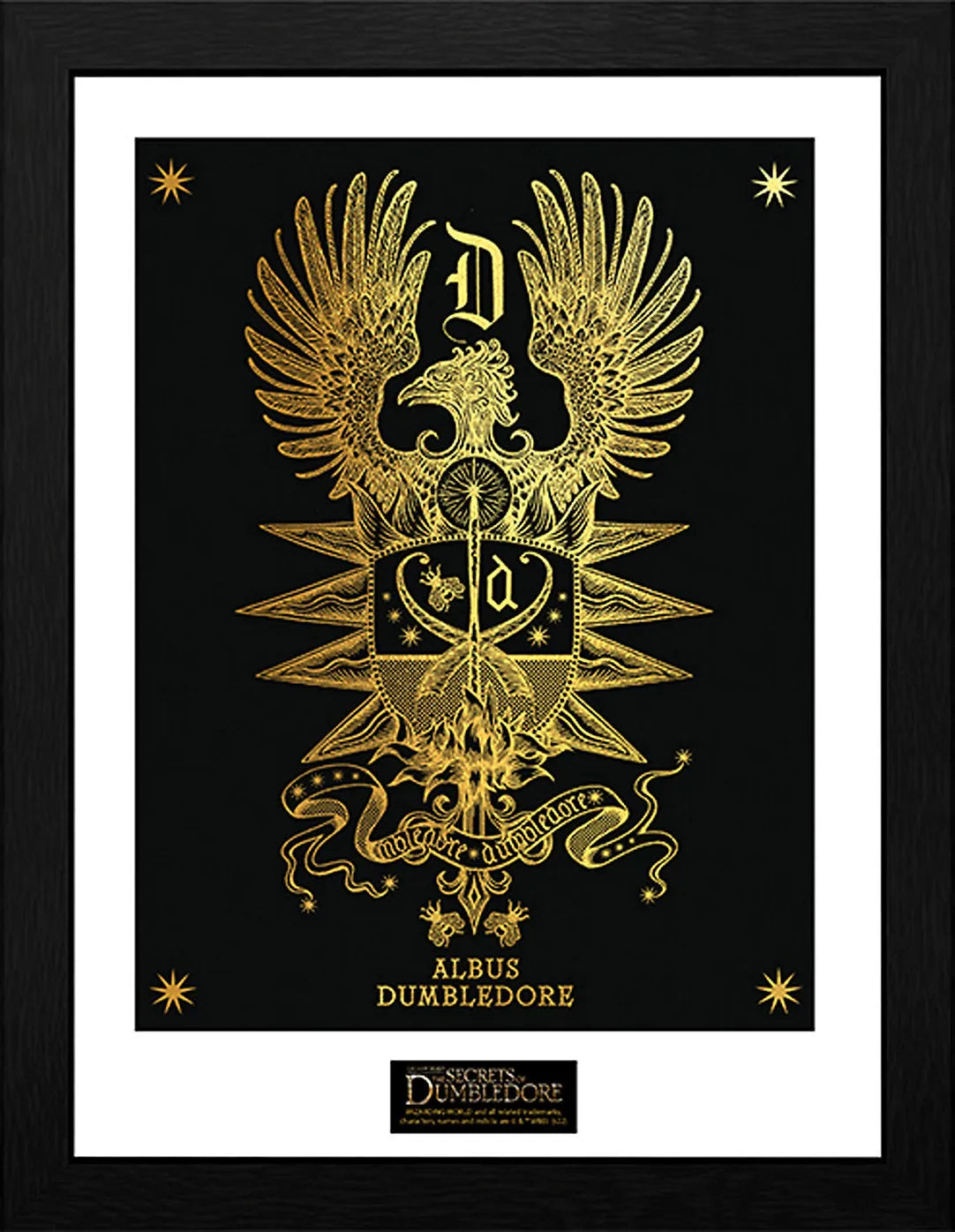 Fantastic Beasts Framed print Albus Dumbledore - Olleke Wizarding Shop Amsterdam