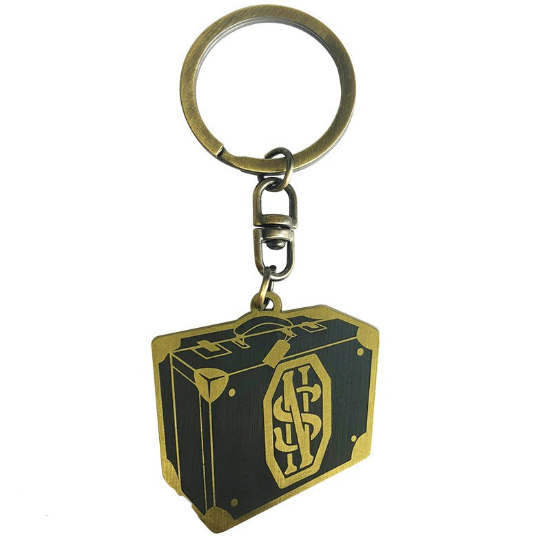 Fantastic Beasts Newt's suitcase keyring