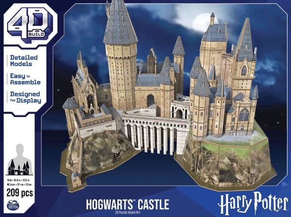 Harry Potter Hogwarts Castle 4D Build
