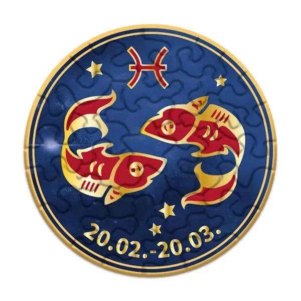 Zodiac Mini Puzzel Vissen