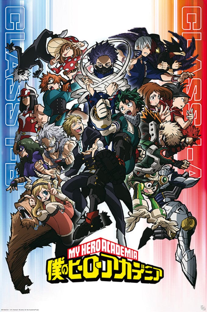 Affiche de My Hero Academia