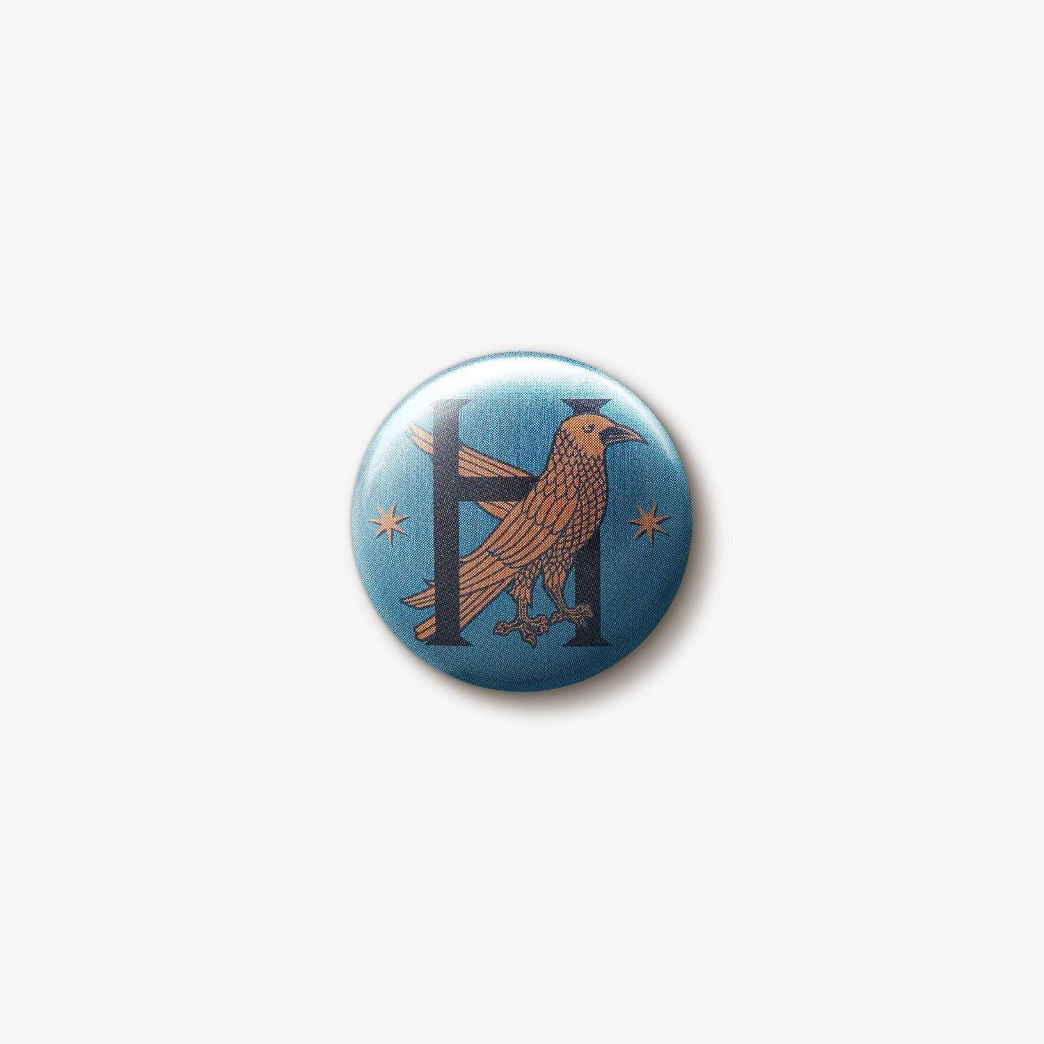 Ravenklauw Huis Raven Button Badge