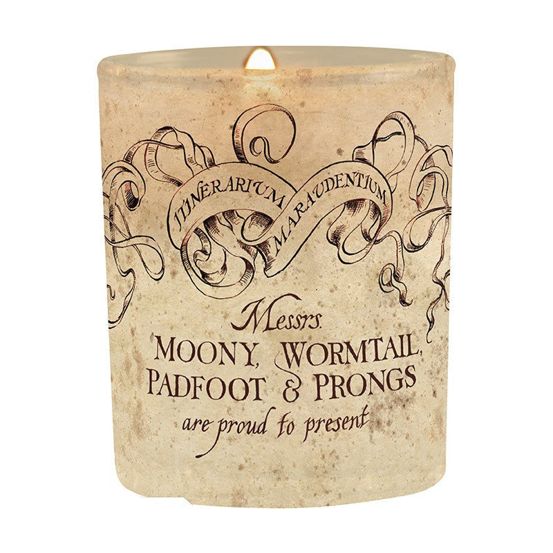 Harry Potter Marauder's Map Candle