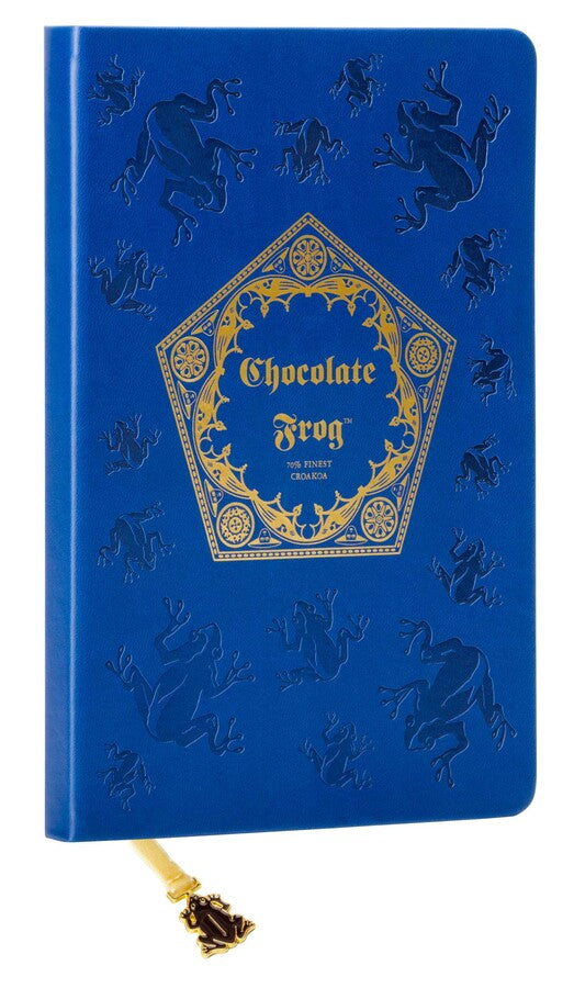 Chocolate Frog Journal with Ribbon Charm