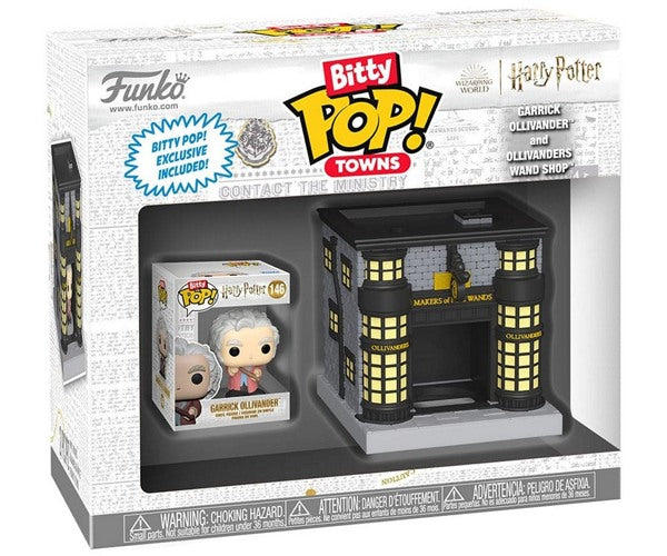 Funko Bitty POP! Town Harry Potter Ollivander and shop - Olleke Wizarding Shop Amsterdam