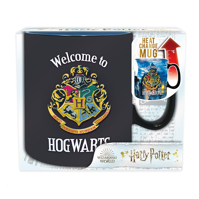 Mug thermo-réactif Harry Potter Bienvenue à Poudlard