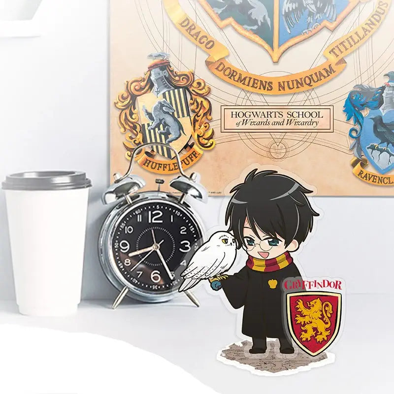 Harry Potter Gift Set Candle + Acryl + Stickers - Olleke Wizarding Shop Amsterdam