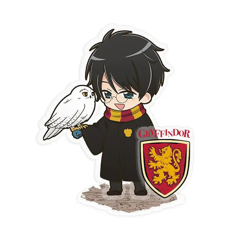 Harry Potter Gift Set Candle + Acryl + Stickers - Olleke Wizarding Shop Amsterdam