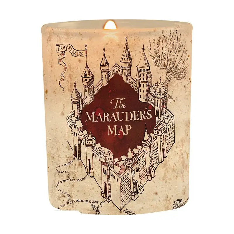 Harry Potter Gift Set Candle + Acryl + Stickers - Olleke Wizarding Shop Amsterdam