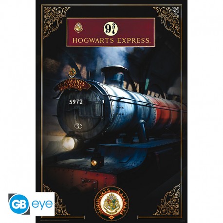 Affiche du Poudlard Express de Harry Potter