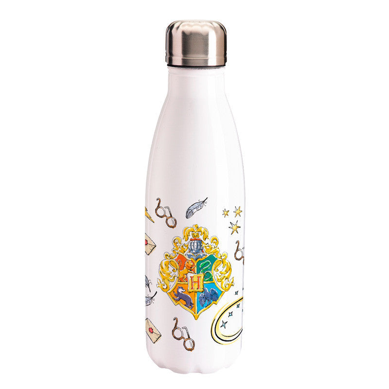 Harry Potter Water Bottle - Hogwarts Symbols