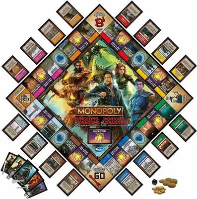 Monopoly Dungeons & Dragons Honor Among Thieves