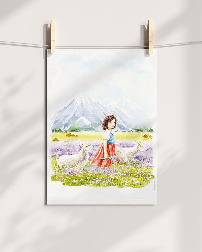 Heidi Art Print