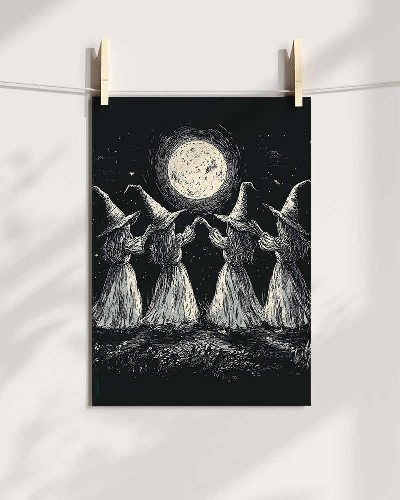 Witches Art Print