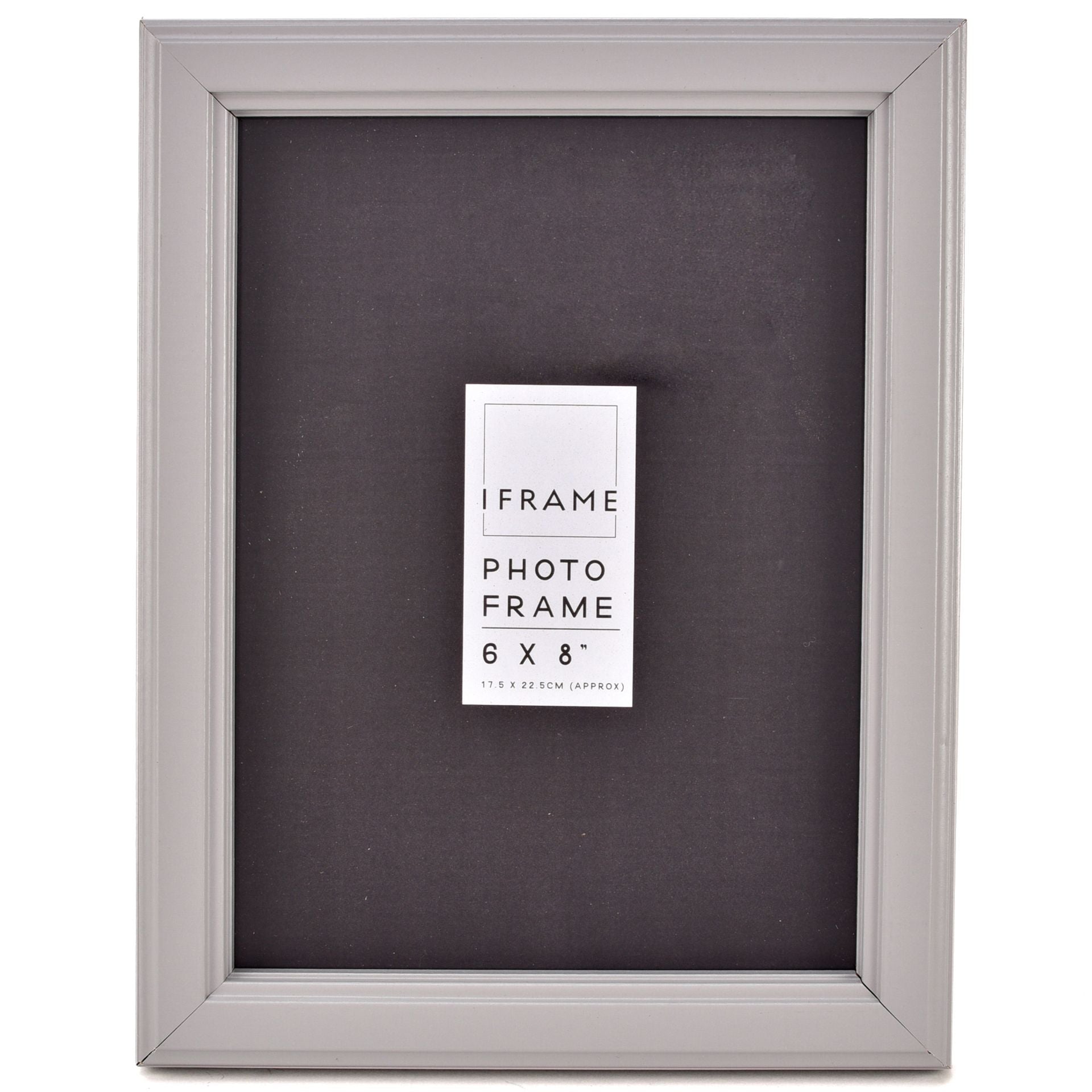 Frame Grey Wood Finish Photoframe 6" x 8" (15x20cm)